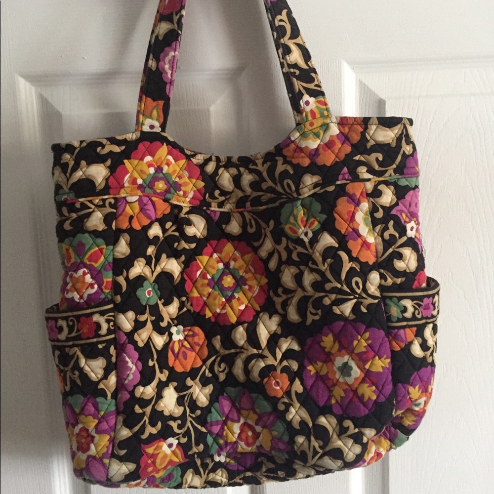 Vera Bradley Suzani pleated tote